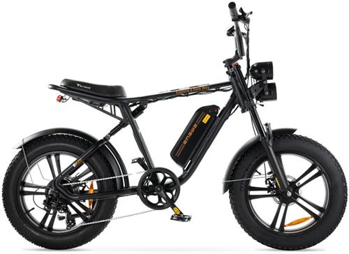 ENGWE M20 (13Ah) Elektrische Fatbike - Enkele Accu - 20 Inch - 250W Motor - 7 Versnellingen - 75 km Actieradius - Mechanische Schijfremmen - Zwart