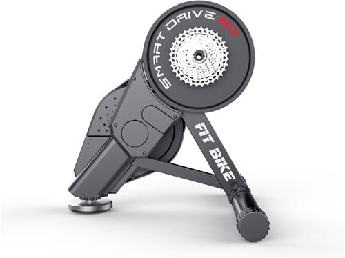 FitBike - Smart Drive 50 - Fietstrainer - Direct Drive - App-Koppeling - Inclusief Cassette en Voorwielsteun