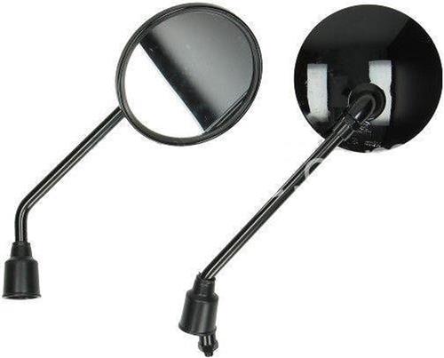 SPIEGELSET APLUS LOOK A LIKE LX (AGM, BTC, LA SOURIS, IVA, RIVA, CAPRI) GLANS ZWART
