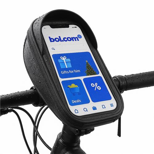 Telefoonhouder Fiets Universeel | Fiets / Racefiets / Mountainbike | Waterdicht | Universeel | Fietshouder | FIets Telefoon Houder | Waterdicht | Houder Fiets Telefoon | Fietstas