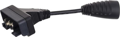 Charger-adapter, adapter voor het laden van Classic+ PowerPacks met Active en Performance charger met handleiding