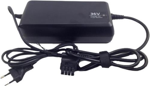 Gazelle Acculader - Elektrische fietsoplader - Panasonic - 36V - Bagagedrager lader