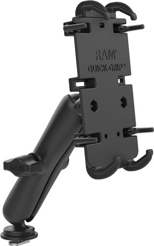 Quick-Grip XL-telefoonhouder met Track Ball-basis - lang