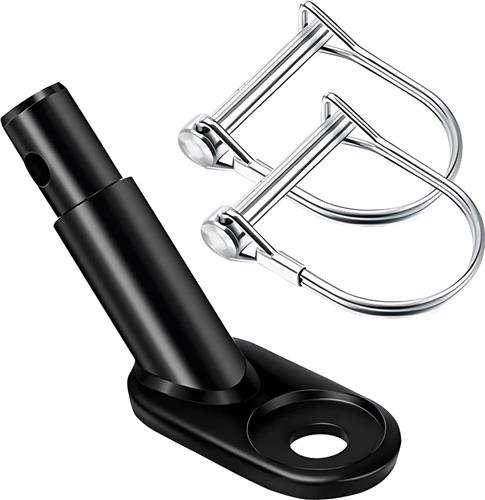 JGS ® Fietsaanhangwagen Koppeling met Bevestigingspen voor Veilig Vervoer van Kinderen en Huisdieren