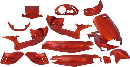 Plaatset Gilera runner tot bj.08-2005 15 delig oranje metallic