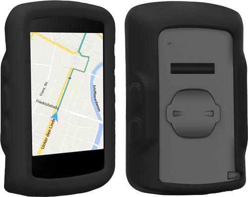 kwmobile fietscomputer gps hoes geschikt voor Bryton Rider 460 / R460 hoesje - Beschermhoes voor fietsnavigatie - Siliconen cover