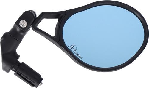 XLC MR-K29 Fietsspiegel Rechts - Speed Pedelec - Blue HD Glas - Verstelbaar