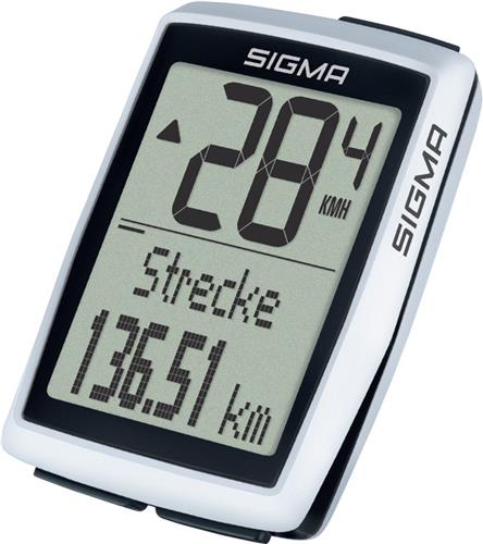 Fietscomputer Sigma BC 12.0 WL STS CAD met hoogtemeting en trapfrequentiesensor