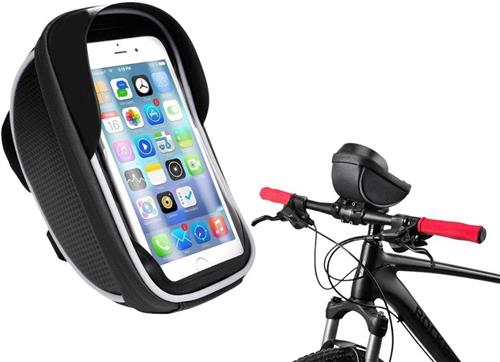 Telefoonhouder Fiets / Mountainbike | Waterdicht | Apollo | Universeel | Fietshouder | FIets Telefoon Houder | Waterdicht | Houder Fiets Telefoon | Fietstas
