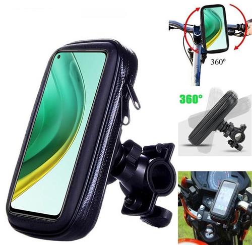 Telefoonhouder Fiets - Smartphone Houder Universeel - Stevig - 360 Graden Draaibaar