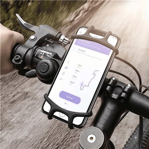 Dovon fiets siliconen stuurhouder voor mountainbike en motorfiets - Universeel | Fietshouder | FIets Telefoon Houder | Steun | Houder Fiets Telefoon | Bike holder