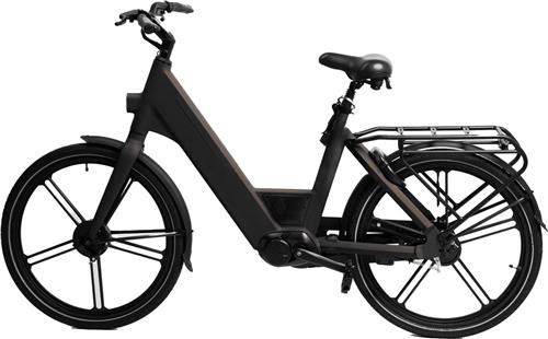 Ostrichoo Caesar E-Bike (zwart): Revolutionaire 540WH FastCap Batterij  Snelste Oplaadtechnologie, 120km Bereik, Brandveilig, Bafang Middenmotor, Onderhoudsvrij Comfort met Antilek Banden