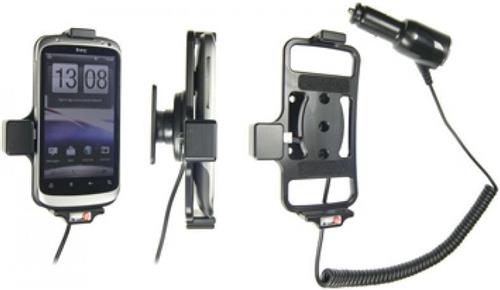 Brodit draaib. houder actief met laadkabel v. HTC Desire S