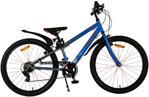 Volare Rocky Kinderfiets - 24 inch - Blauw - 7 speed