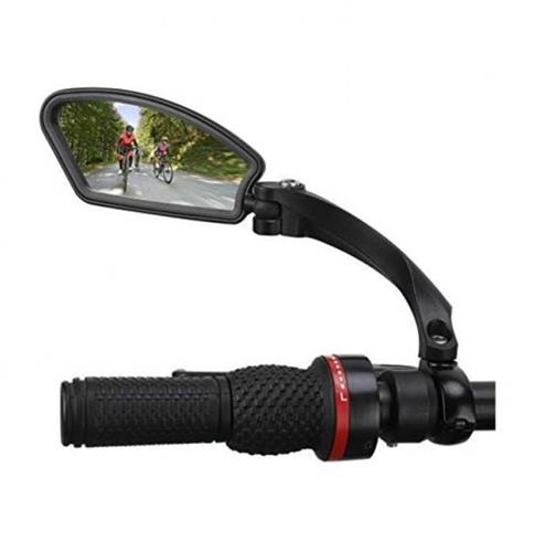 Premium Fietsspiegel Links - Fiets Spiegel op Stuur - ebike/electrische fiets/scootmobiel/scooter/e-step - Fietsspiegeltjes - Inklapbaar - Verstelbaar