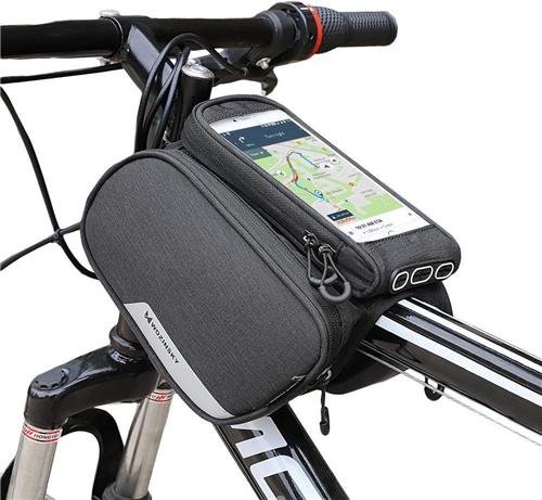 Fietstas met Telefoonhouder Fiets  Waterdicht - Fietshouder met Tas -