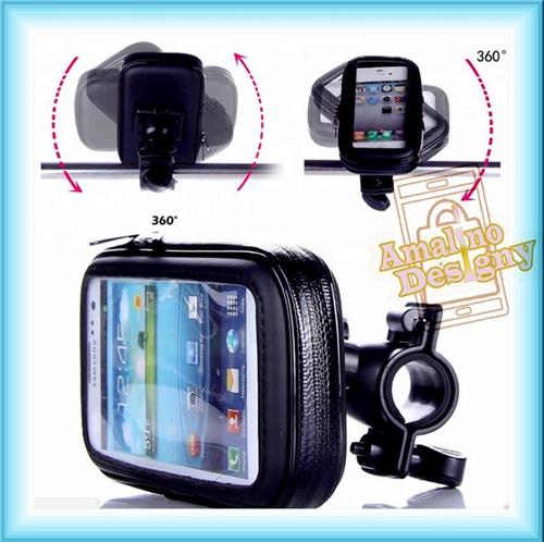 ..# Hoge kwaliteit phoneHouder voor #Fiets.Waterdichte Fiets Stuur Telefoon Houder Bike Mount, Mobiele Telefoon Houder Voor Fiets
