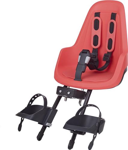 Bobike One Mini Fietsstoeltje Voor - Fierce flamingo