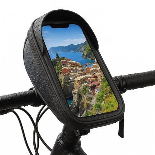 Telefoonhouder Fiets / Mountainbike | Waterdicht | Apollo | Universeel | Fietshouder | FIets Telefoon Houder | Waterdicht | Houder Fiets Telefoon | Fietstas