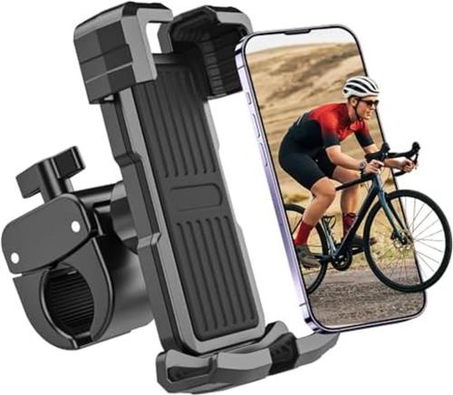 Lexium Phone Holder Bike - Telefoonhouder Fiets - Fiets Telefoonhouder - GSM Houder Fiets - Smartphone Houder Fiets