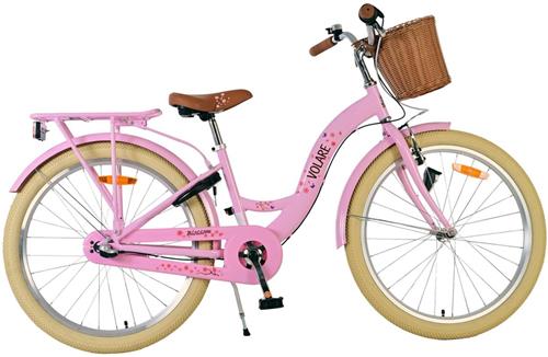 Volare Blossom Kinderfiets - Meisjes - 24 inch - Roze - 3 Versnellingen