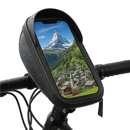 Telefoonhouder Fiets Universeel | Fiets / Racefiets / Mountainbike | Waterdicht | Universeel| Fietshouder | FIets Telefoon Houder | Waterdicht | Houder Fiets Telefoon | Fietstas