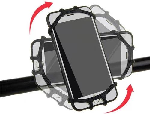 Dovon fiets siliconen stuurhouder voor mountainbike en motorfiets - Universeel | Fietshouder | FIets Telefoon Houder | Steun | Houder Fiets Telefoon | Bike holder