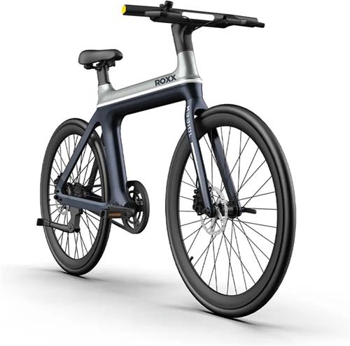 Joieem X - Elektrische Fiets - Smart Urban Ebike - 28 inch Herenfiets Grijs - 165-210 cm - 250 watt Achterwielmotor - 100km actieradius - Max 25km / u en ILT goedgekeurd - Hydraulische Schijfremmen