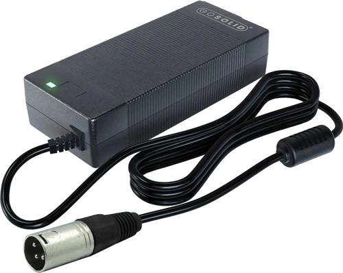 GO SOLID! ® Oplader geschikt voor Silent Force SF 0100 - 0101 - 0102 - 0201 Elektrische Fiets