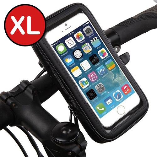 Telefoonhouder Fiets Universeel Waterdicht 360 Draaibaar - XL