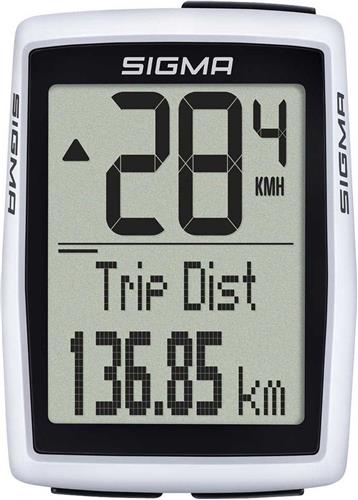Sigma Draadloze fietscomputer - 12 functies - Geschikt voor 2 fietsen - Inclusief trapfrequentie - Weerbestendig ontwerp