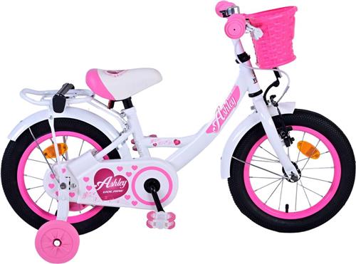 Volare Ashley Kinderfiets - Meisjes - 14 inch - Wit