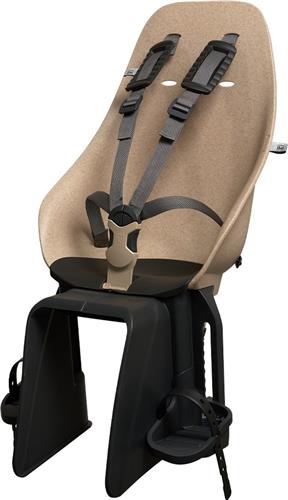 Urban Iki BIO Fietsstoeltje Achter Take MIK HD - Oishi Beige/ Bincho Black