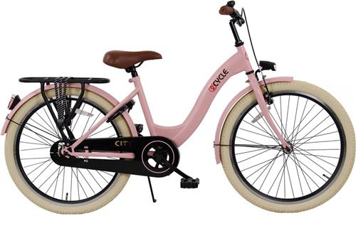 2Cycle City - Meisjesfiets - 24 inch - Roze - Kinderfiets