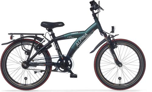 Alpina Yabber J22 Pine Green Matt - Vivid Black Matt