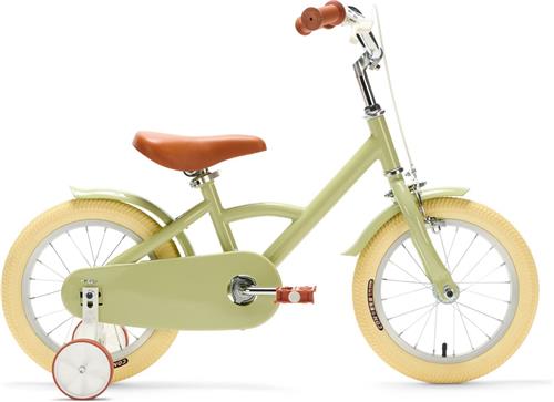 Generation Classico 14 inch olijfgroen  Kinderfiets - Fiets voor kinderen van 3 tot 5 jaar