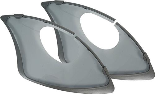 Hesling Jasbeschermer - Elegance - 28 inch - Transparant - Smoke Gloss - Met rem- en slotopeningen