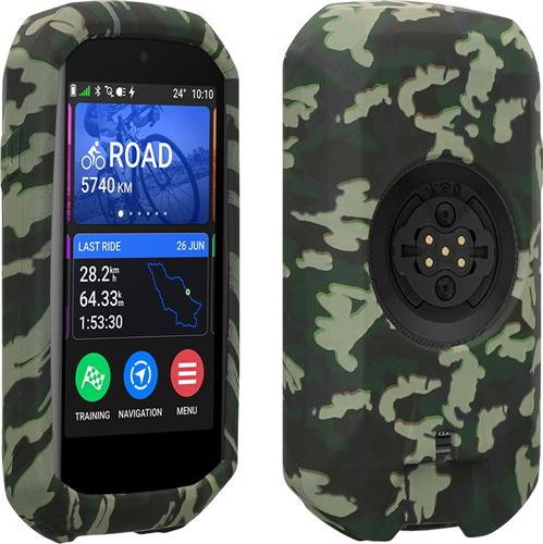 kwmobile hoesje geschikt voor Garmin Edge 1050 - Siliconen hoes voor fietsnavigatie - GPS beschermhoes