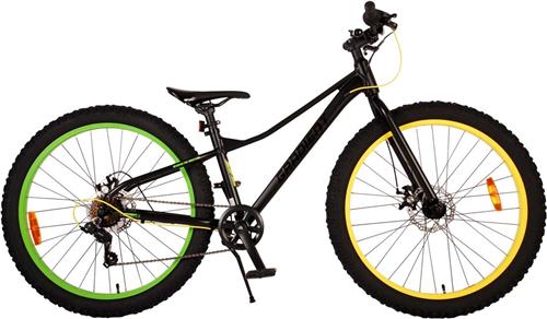 Volare Gradient Kinderfiets  Jongens  26 inch  Zwart Geel Groen  7 speed  Prime Collection