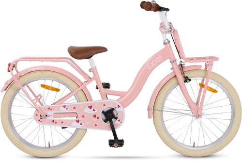 SJOEF Classic Meisjesfiets 20 inch - Roze