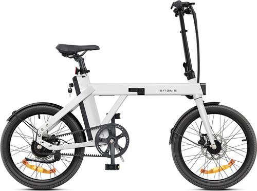 ENGWE P20 Opvouwbare elektrische fiets - Actieradius 80km - Verwijderbare batterij 36V9.6Ah - Motor 250W - 20 inch stadsfiets Wit