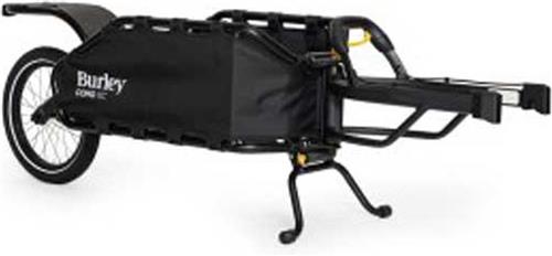 Burley Coho XC Fietskar  Fietsaanhanger  Bikepacking  Inklapbaar  Verstelbaar  Zwart
