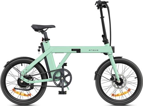 ENGWE P20 Opvouwbare elektrische fiets - Actieradius 80km - Verwijderbare batterij 36V9.6Ah - Motor 250W - 20 inch stadsfiets Geel