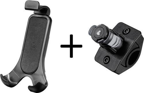 Opti-Handle stuurstang mount met universele smartphonehouder