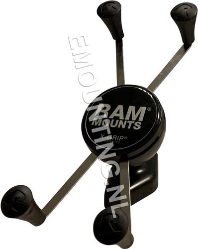 Universele Large X-Grip houder met Snap-Link Socket kogel