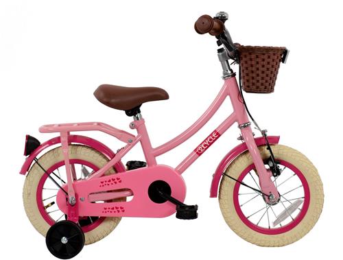 2Cycle Hearts - 12 inch - Kinderfiets - Roze
