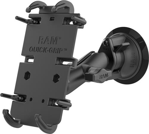 Quick-Grip klemhouder XL smartphones Zuignapset RAM-B-166-PD4U
