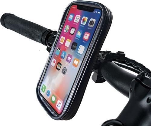 UNIQ Accessory Weerbestendige Fietshouder 6.5 inch - Zwart
