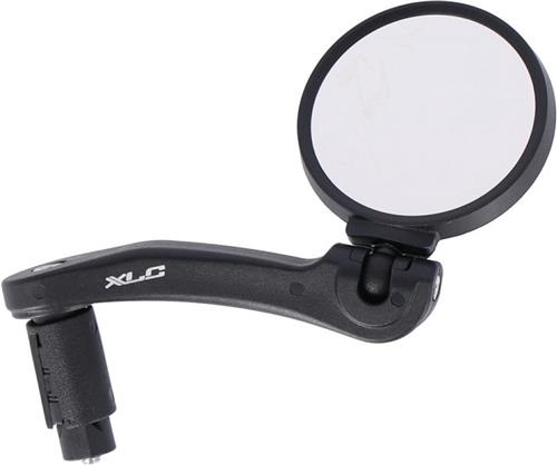 XLC MR-K19 Fietsspiegel - Verstelbaar - Inclusief Extra Reflector - 14.8-22.5mm - 62mm