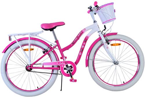 Volare Lovely Kinderfiets - Meisjes - 24 inch - Roze - Twee handremmen